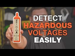 Foreign Voltage Detector with Cap & Pouch