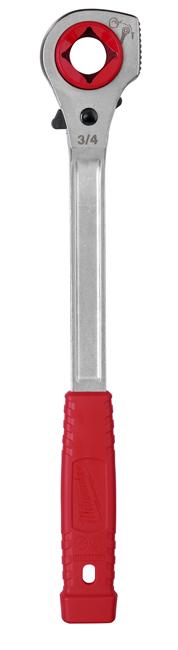 Milwaukee Lineman's High-Leverage Ratcheting Wrench with Milled Face