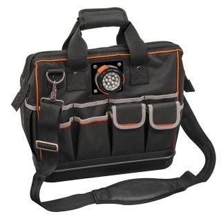 Klein Tools Tradesman Pro Organizer Lighted Tool Bag