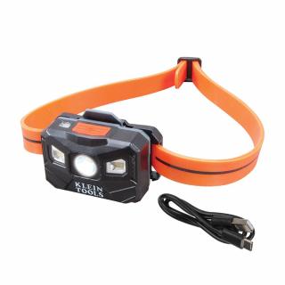 Klein Tools 400 Lumen Rechargeable Headlamp with Silicone Strap