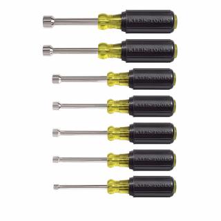 Klein Tools 631 7 Piece Nut-Driver Set with 3 Inch Shanks