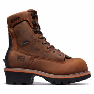 Timberland PRO Men's Evergreen Logger Composite Toe Waterproof Work Boots