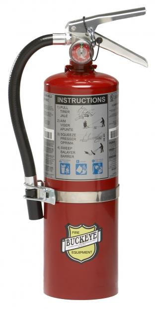 Buckeye ABC Fire Extinguisher 5 LB With Vehicle Bracket