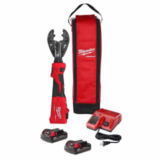 Milwaukee M18- 6T Linear Utility Crimper Kit w/ BG-D3 Jaw- 2978-22BG