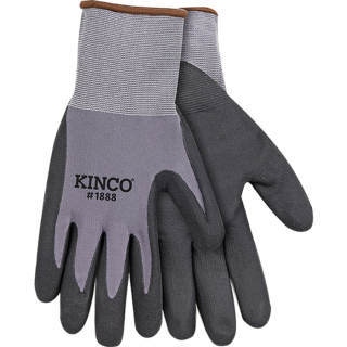 Kinco Nylon Knit Shell Micro-Foam Nitrile Palm Gloves