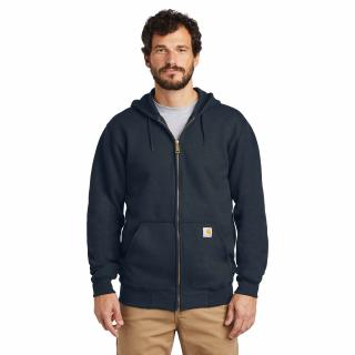 Carhartt K122 Midweight Hooded Zip-Front New Navy Sweatshirt 