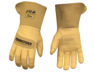 Youngstown Leather Utility Glove Lined with Kevlar- Wide Cuff
