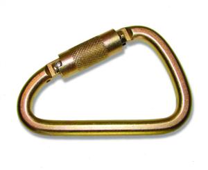 STEEL Carabiner (heavy duty)- 3600lb Gate