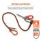 Ergodyne Squids 3100F(x) Single Carabiner 10 lb Tool Lanyard