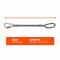ERGODYNE Squids 3101F(x) Tool Lanyard Stainless-Steel Carabiner and Loop 15lbs