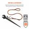 ERGODYNE Squids 3101F(x) Tool Lanyard Stainless-Steel Carabiner and Loop 15lbs