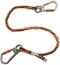 Ergodyne Squids 3119F(x) Double-Locking Dual Carabiner with Swivel 25 lb Tool Lanyard