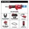 Milwaukee M18 FORCE LOGIC 6T Utility Crimper Kit with D3 Grooves and Fixed BG Die Kit