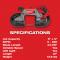 Milwaukee M18 FUEL Deep Cut Dual-Trigger Band Saw (Tool Only)