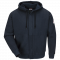 Bulwark Men's Fleece Navy Fire-Resistant Pullover Hooded Sweatshirt