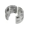 Burndy Stainless Steel Radial Non Butting Twin U Die, Index 468