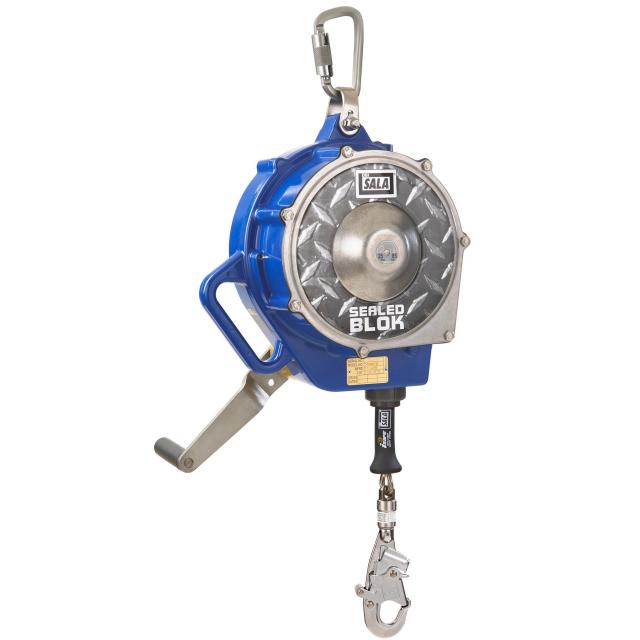 3M DBI-SALA Sealed-Blok 85 ft 3-Way Retrieval Stainless Cable SRL, OSHA ...