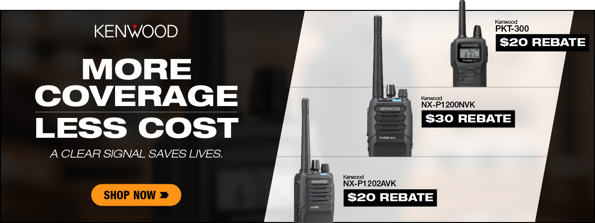  Rebates on Kenwood Radios!