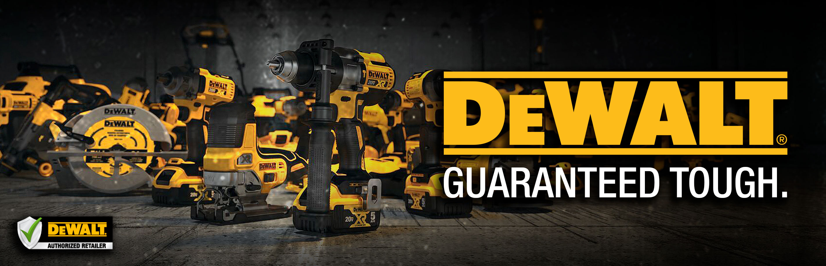 Columbia Safety and Supply is a DeWALT authorized dealer