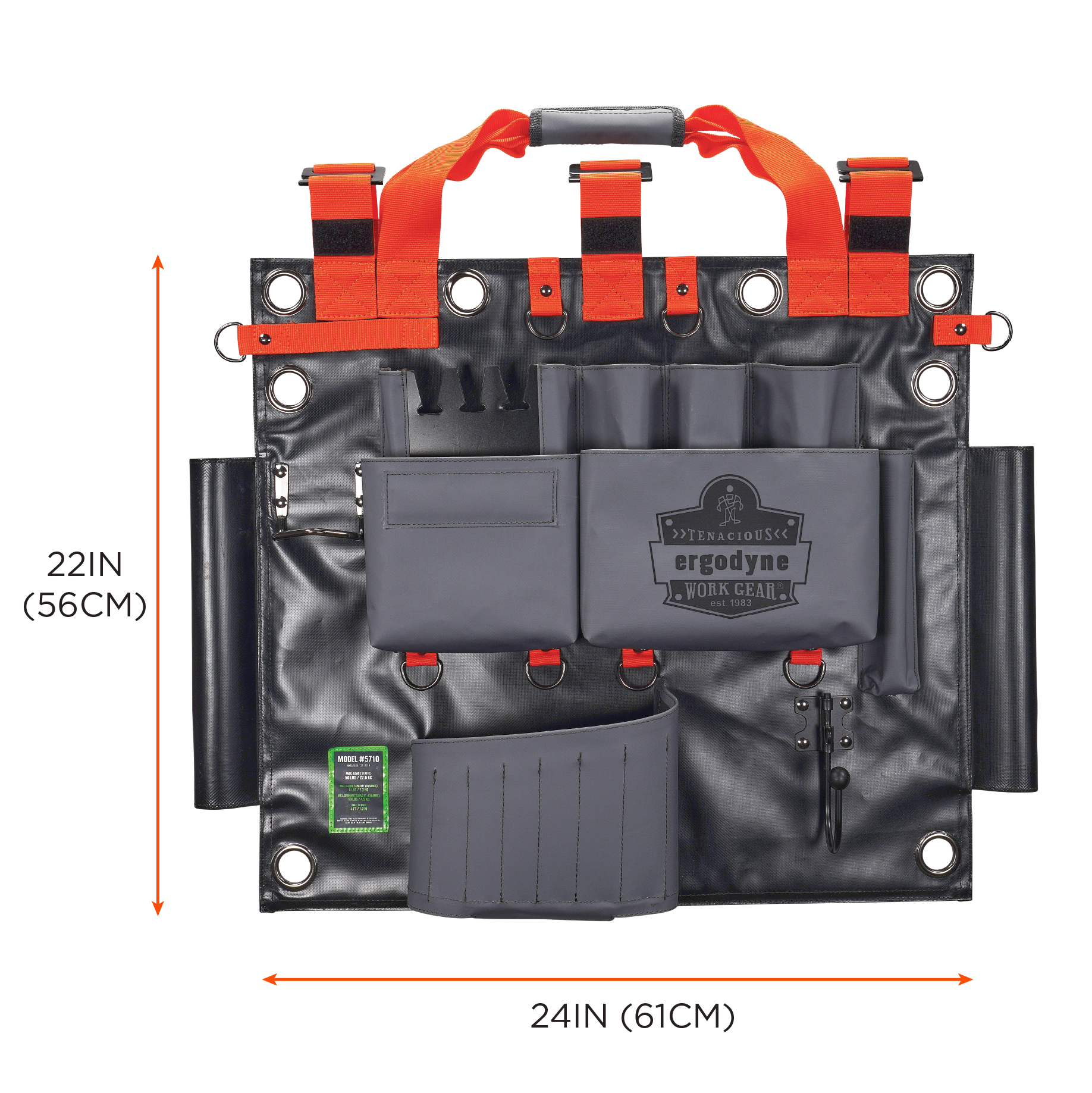 Ergodyne Arsenal 5710 Bucket Truck Tool Board with Tool Tethering Attachment Points from Columbia Safety