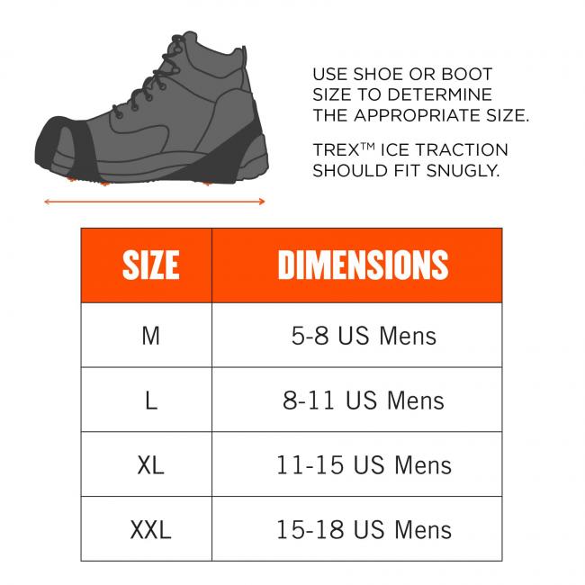 Ergodyne 6300 Trek Ice Traction Device from Columbia Safety