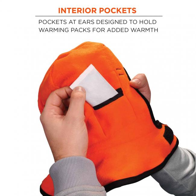 Ergrodyne 6852 N-Ferno 2-Layer Shoulder Length Hard Hat Winter Liner from Columbia Safety