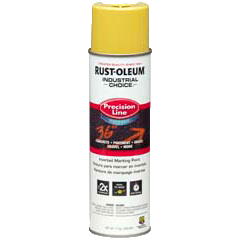 Rust-Oleum Industrial Choice M1800 Water-Based Precision Line Marking Paint from Columbia Safety