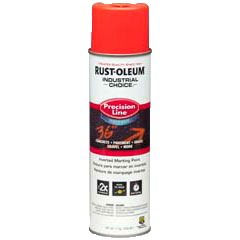 Rust-Oleum Industrial Choice M1800 Water-Based Precision Line Marking Paint from Columbia Safety