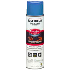 Rust-Oleum Industrial Choice M1800 Water-Based Precision Line Marking Paint from Columbia Safety