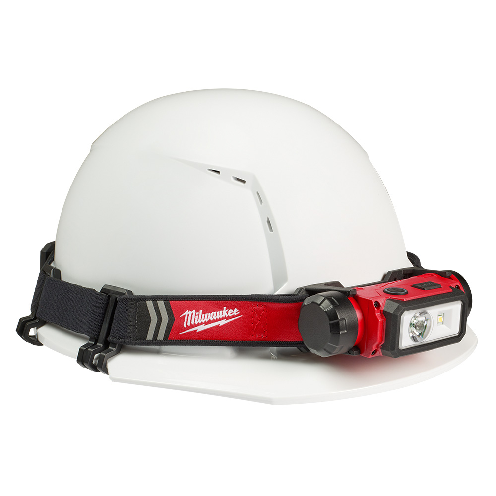 Milwaukee RedLithium USB Hard Hat Headlamp from Columbia Safety