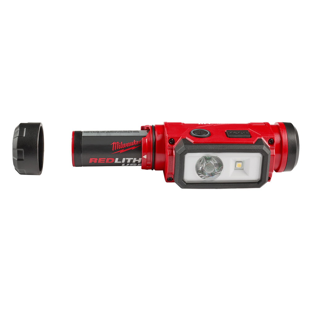 Milwaukee RedLithium USB Hard Hat Headlamp from Columbia Safety