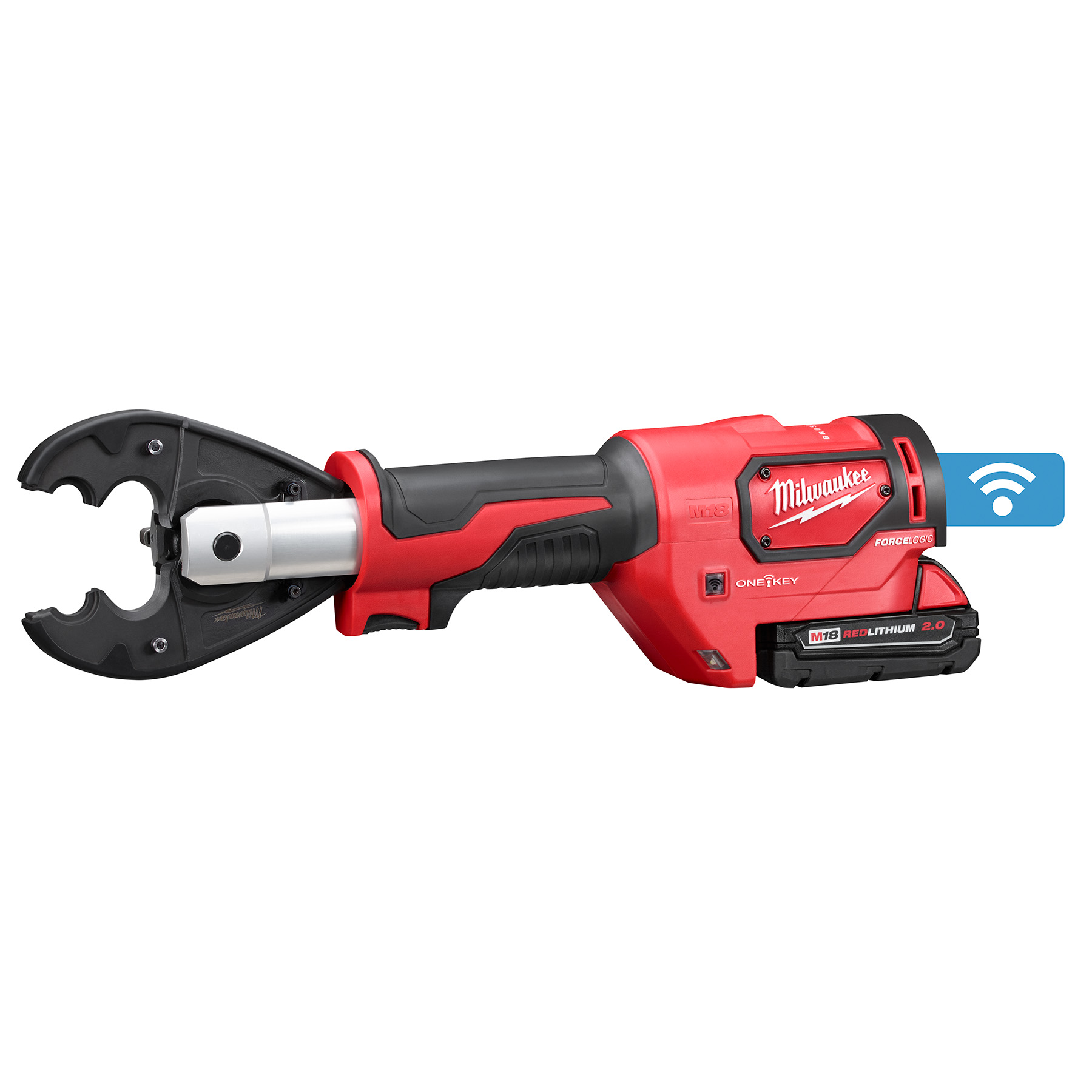 Milwaukee M18 FORCE LOGIC 6T Utility Crimper Kit with D3 Grooves and Fixed BG Die Kit from Columbia Safety