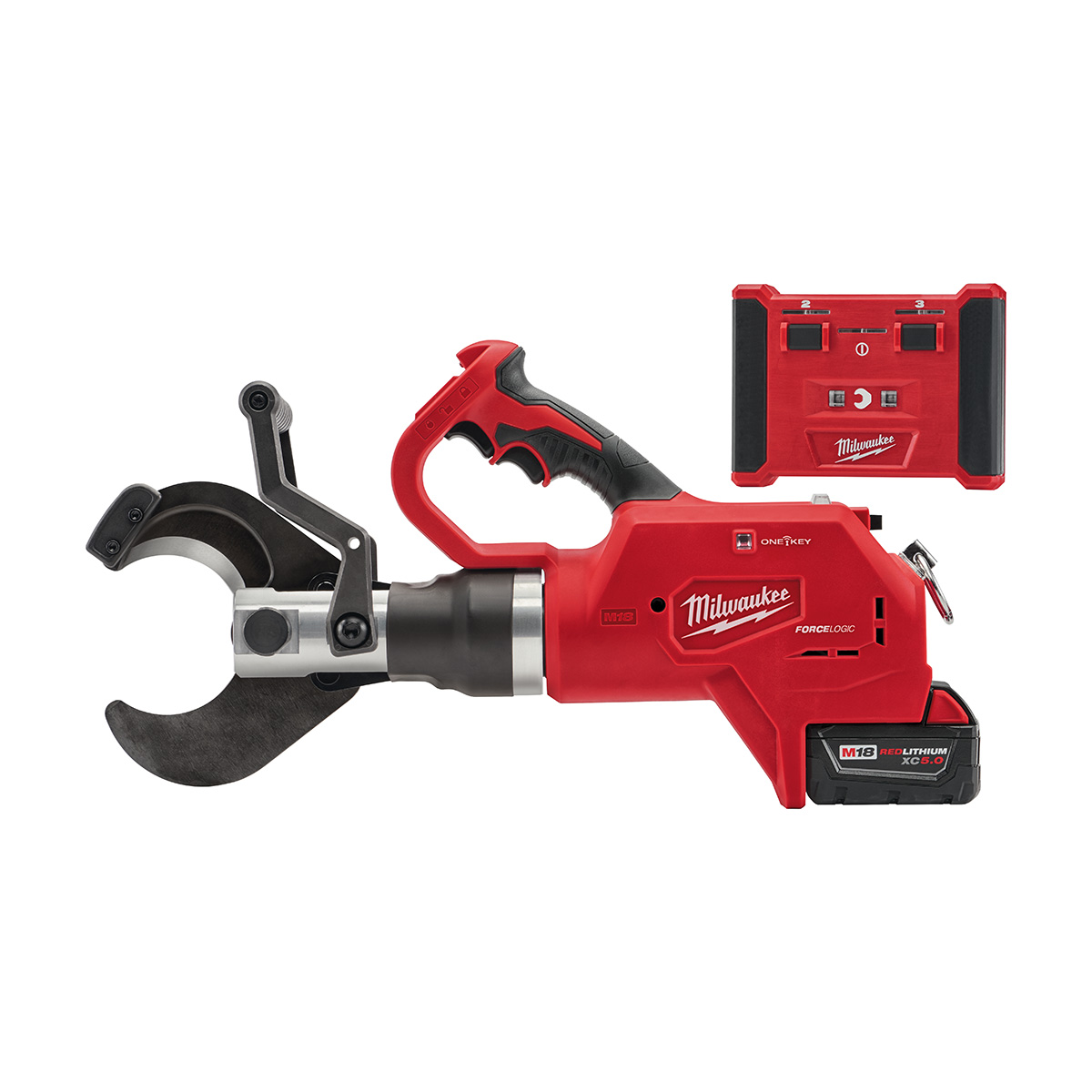 Milwaukee M18 FORCE LOGIC 3 Inch Underground Cable Cutter with Wireless Remote from Columbia Safety