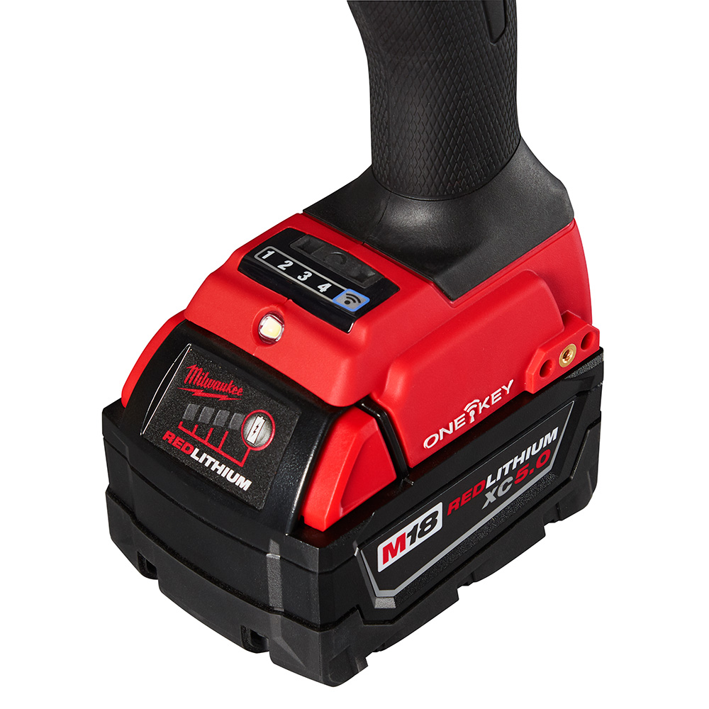 Milwaukee M18 FUEL 7/16 Inch Hex Lineman Utility High Torque Impact Wrench Kit with One Key from Columbia Safety