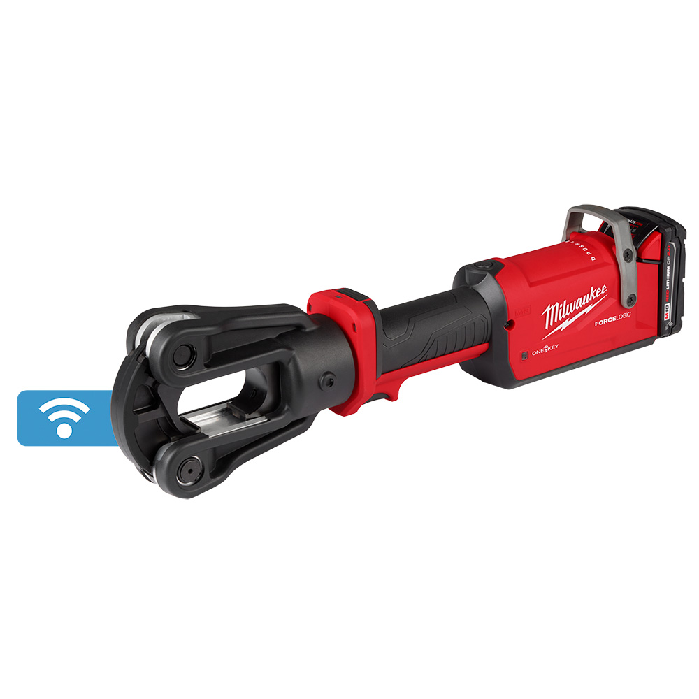 Milwaukee M18 FORCE LOGIC 12T Latched Linear Crimper from Columbia Safety