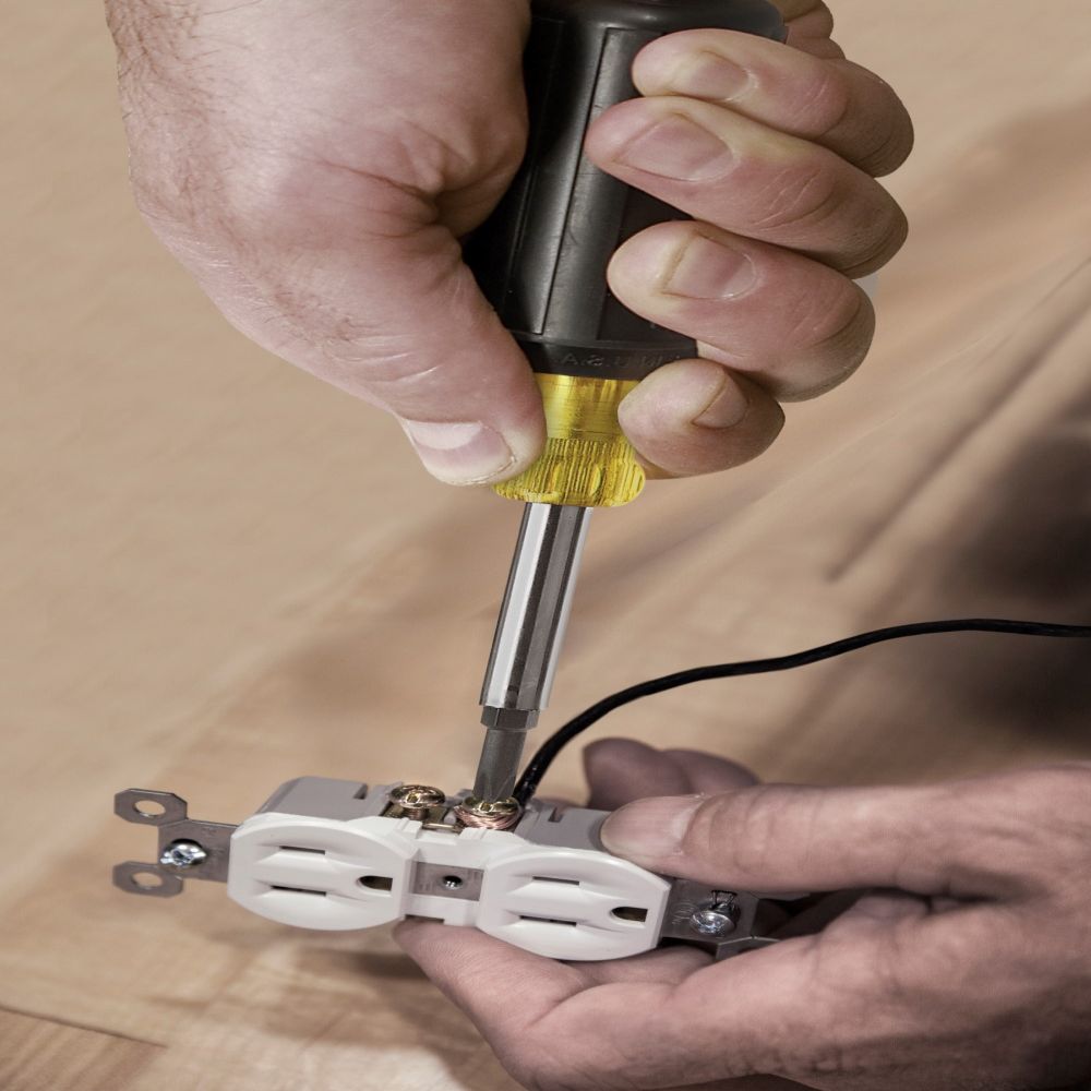 Klein Tools 32500 11-in-1 Screwdriver & Nut Driver from Columbia Safety