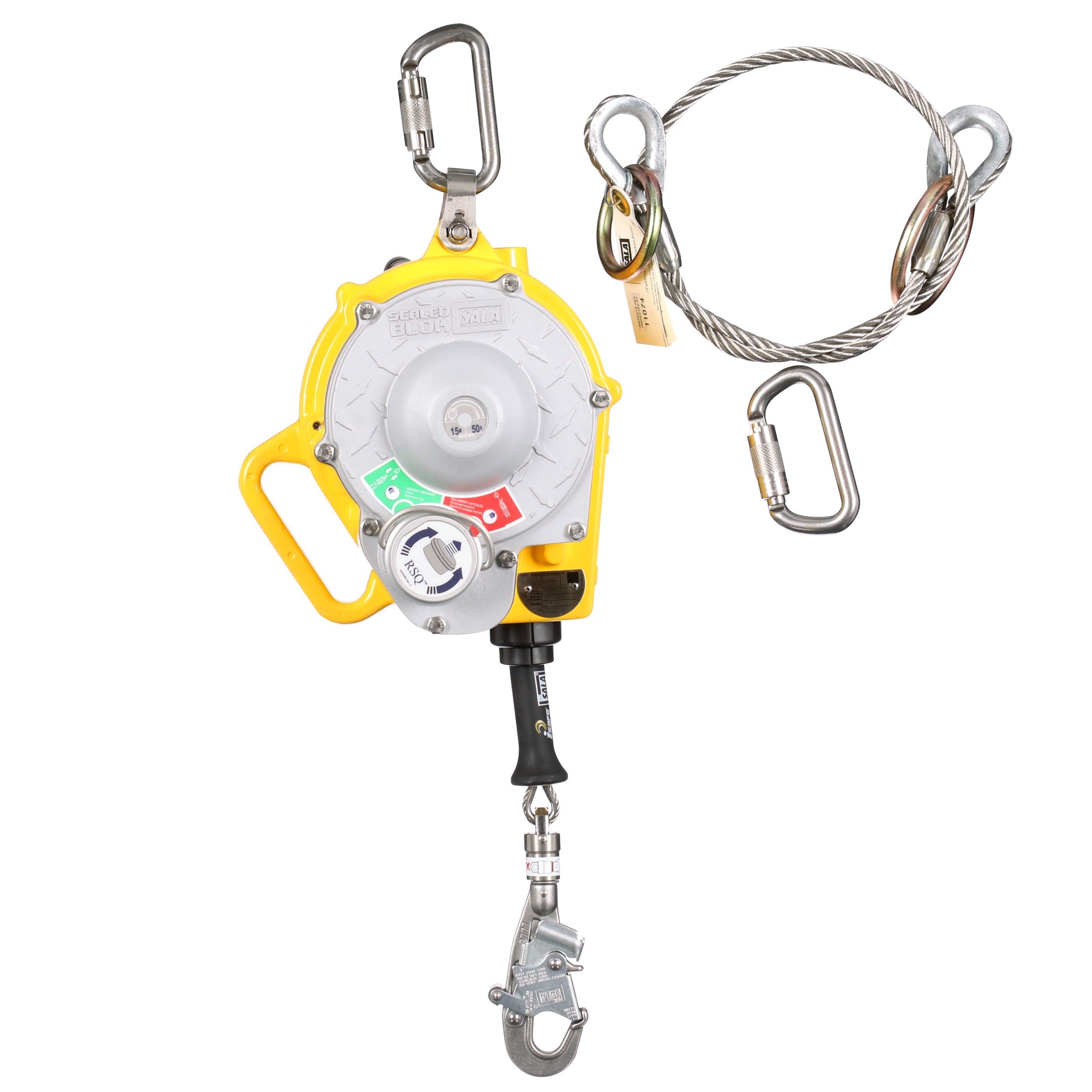 3M DBI-SALA Sealed-Blok RSQ 50 ft 3-Way Retrieval Stainless Cable SRL  from Columbia Safety