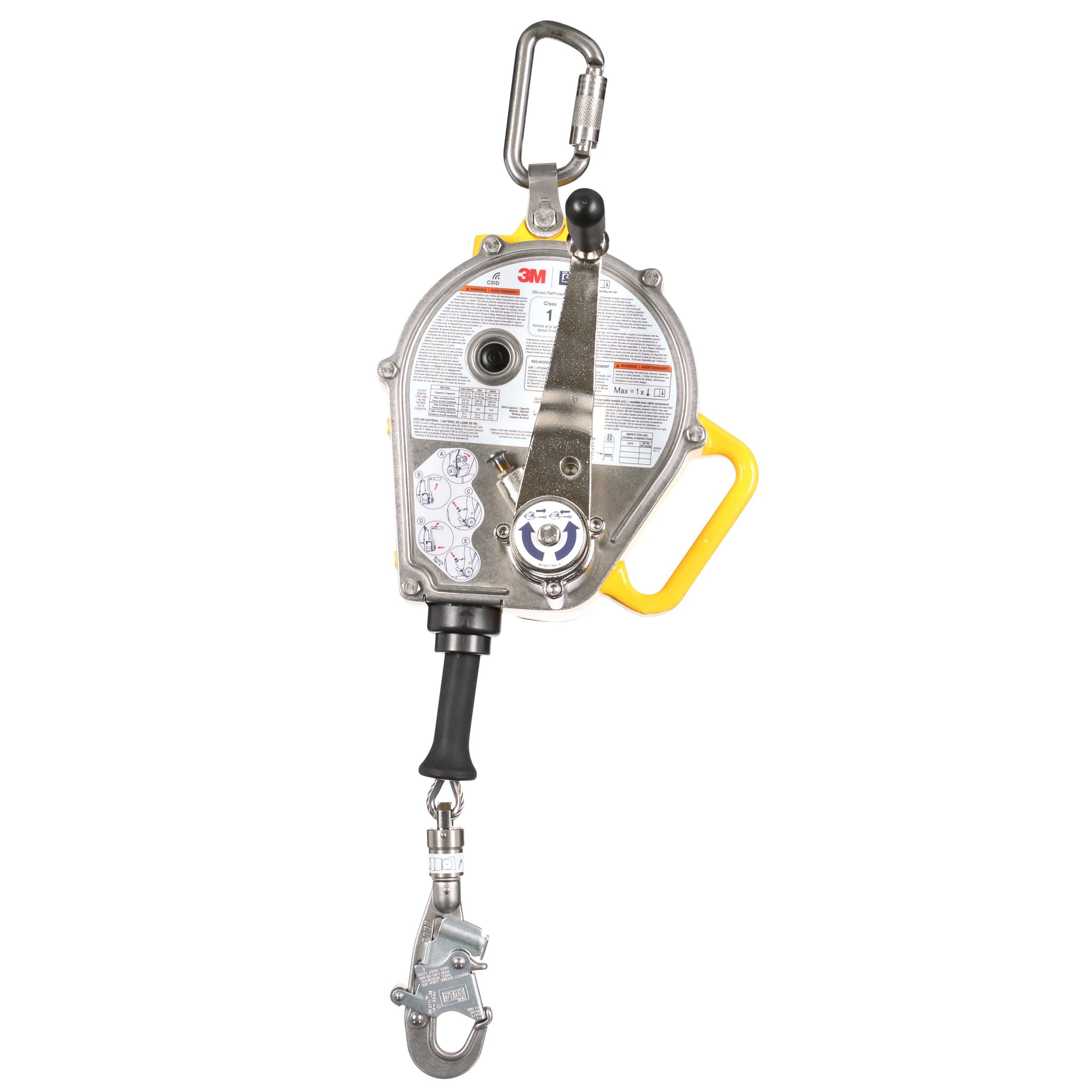 3M DBI-SALA Sealed-Blok RSQ 50 ft 3-Way Retrieval Stainless Cable SRL  from Columbia Safety