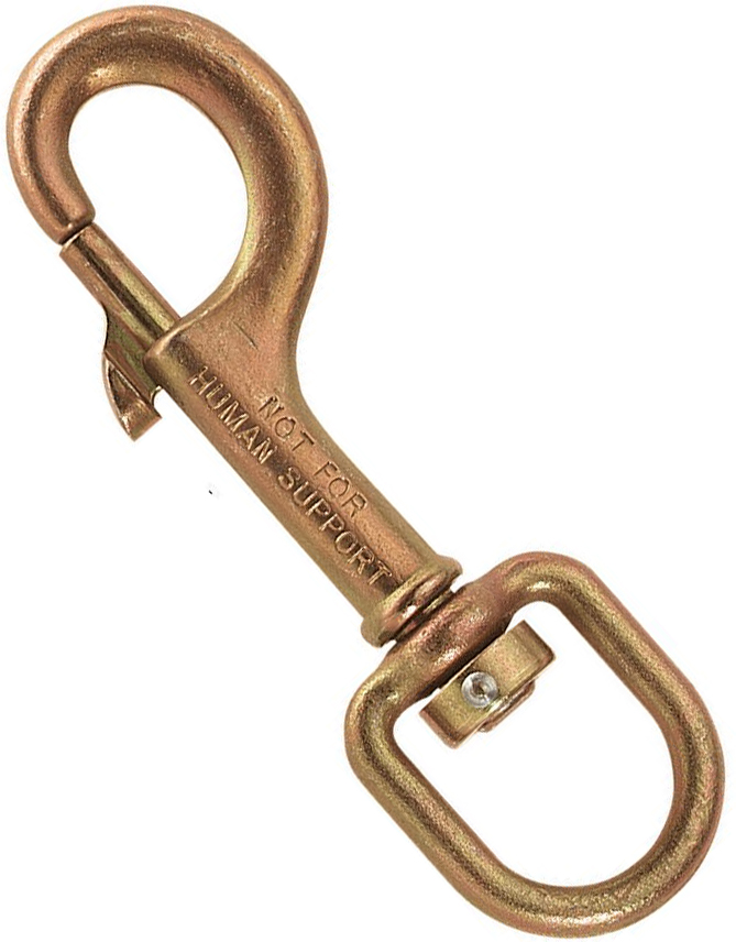 Klein Tools 470 Swivel Hook with Plunger Latch from Columbia Safety