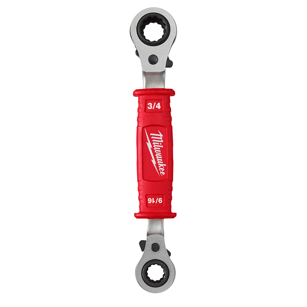 Milwaukee Lineman's 4-in-1 Insulated Ratcheting Box Wrench from Columbia Safety