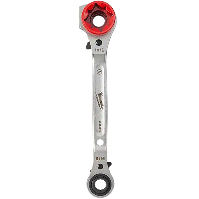 Milwaukee Tools Lineman 5 in 1 Ratcheting Wrench from Columbia Safety