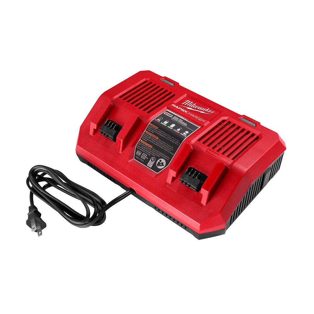 Milwaukee M18 Dual Bay Simultaneous Rapid Charger from Columbia Safety