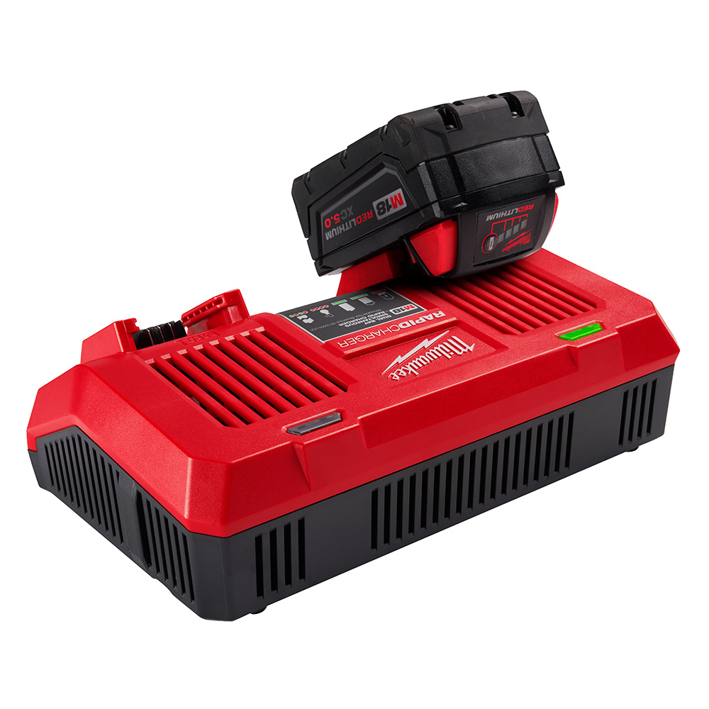 Milwaukee M18 Dual Bay Simultaneous Rapid Charger from Columbia Safety