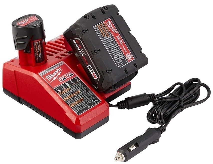 Milwaukee M18 and M12 Battery Vehicle Charger from Columbia Safety