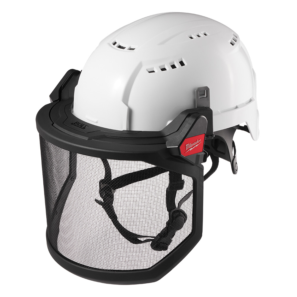 Milwaukee BOLT Mesh Full Face Shield from Columbia Safety