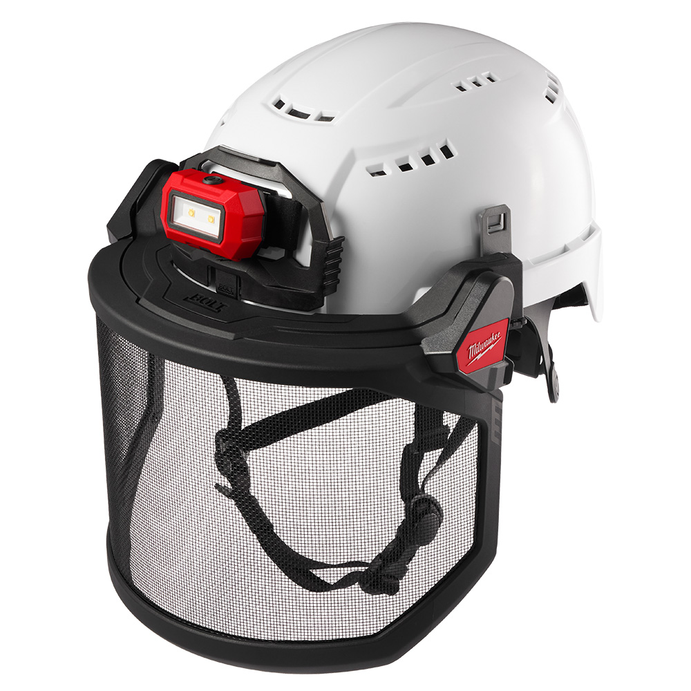 Milwaukee BOLT Mesh Full Face Shield from Columbia Safety