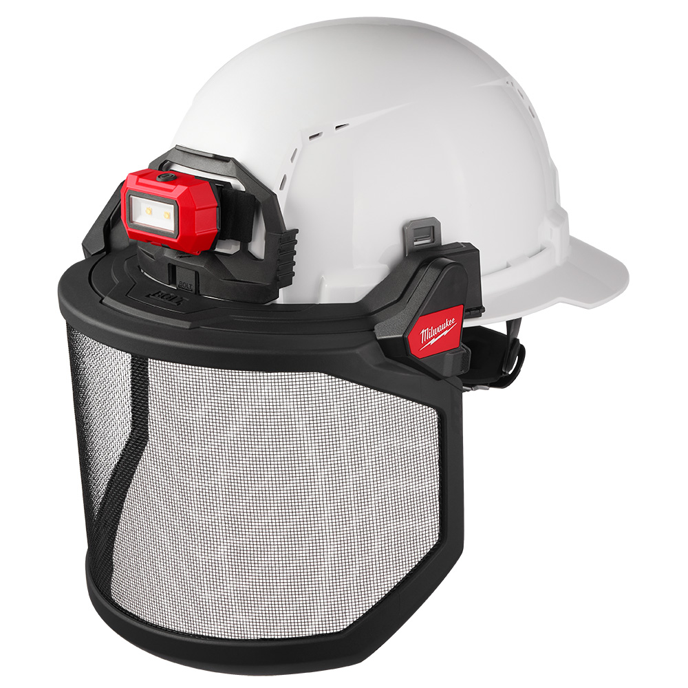 Milwaukee BOLT Mesh Full Face Shield from Columbia Safety