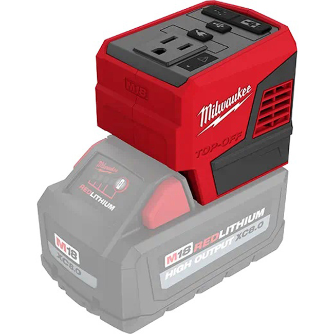 Milwaukee M18 TOP-OFF 175W Power Supply from Columbia Safety