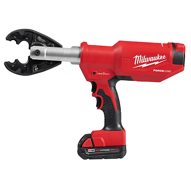Milwaukee M18 Force Logic 6T Pistol Utility Crimper with Optional Kits BG from Columbia Safety