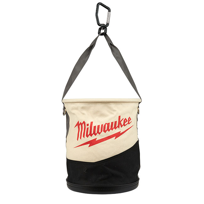 Milwaukee 75 lb Canvas Utility Bucket with Pockets from Columbia Safety